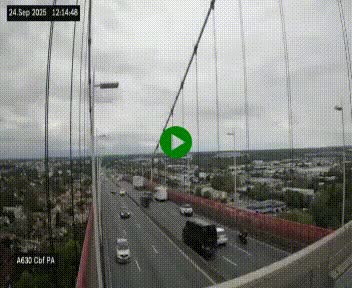 <h2>Webcam autoroute sur le périphérique de Bordeaux (A630) au nord de la ville. Caméra située sur le Pont d'Aquitaine.</h2>