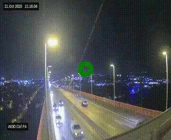 <h2>Webcam autoroute sur le périphérique de Bordeaux (A630) au nord de la ville. Caméra située sur le Pont d'Aquitaine.</h2>