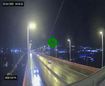 <h2>Webcam autoroute sur le périphérique de Bordeaux (A630) au nord de la ville. Caméra située sur le Pont d'Aquitaine.</h2>