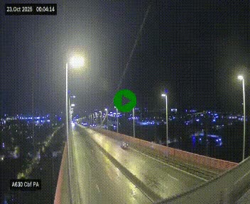 <h2>Webcam autoroute sur le périphérique de Bordeaux (A630) au nord de la ville. Caméra située sur le Pont d'Aquitaine.</h2>