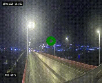 <h2>Webcam autoroute sur le périphérique de Bordeaux (A630) au nord de la ville. Caméra située sur le Pont d'Aquitaine.</h2>