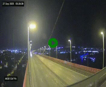 <h2>Webcam autoroute sur le périphérique de Bordeaux (A630) au nord de la ville. Caméra située sur le Pont d'Aquitaine.</h2>