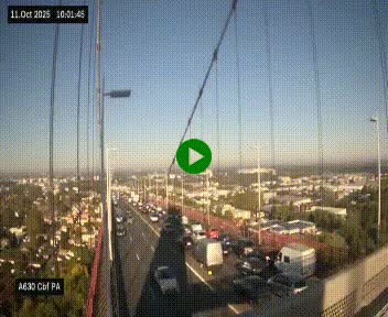 <h2>Webcam autoroute sur le périphérique de Bordeaux (A630) au nord de la ville. Caméra située sur le Pont d'Aquitaine.</h2>