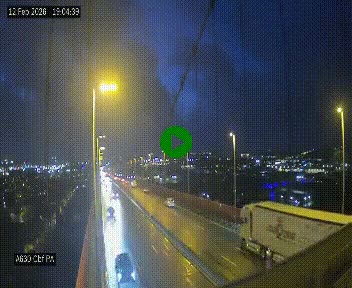 <h2>Webcam autoroute sur le périphérique de Bordeaux (A630) au nord de la ville. Caméra située sur le Pont d'Aquitaine.</h2>