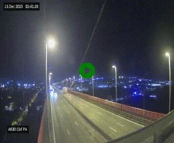 <h2>Webcam autoroute sur le périphérique de Bordeaux (A630) au nord de la ville. Caméra située sur le Pont d'Aquitaine.</h2>