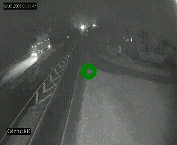 <h2>Vue en direct de l'autoroute A10 grâce à un drône situé au-dessus du péage de Virsac</h2>