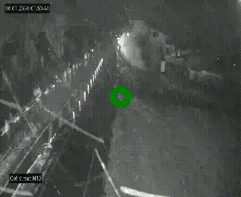 <h2>Vue en direct de l'autoroute A10 grâce à un drône situé au-dessus du péage de Virsac</h2>