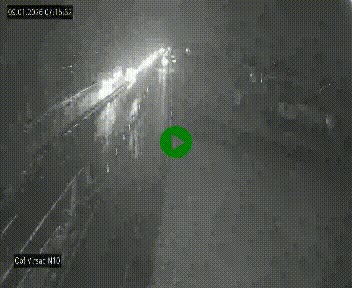 <h2>Vue en direct de l'autoroute A10 grâce à un drône situé au-dessus du péage de Virsac</h2>