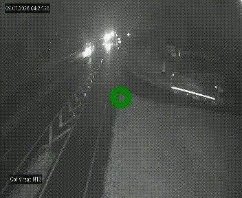 <h2>Vue en direct de l'autoroute A10 grâce à un drône situé au-dessus du péage de Virsac</h2>