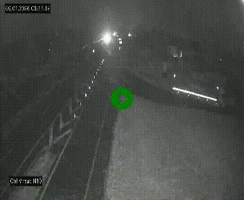 <h2>Vue en direct de l'autoroute A10 grâce à un drône situé au-dessus du péage de Virsac</h2>