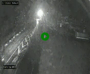 <h2>Vue en direct de l'autoroute A10 grâce à un drône situé au-dessus du péage de Virsac</h2>