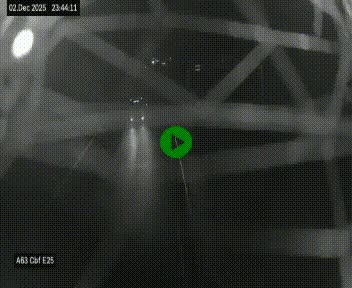 <h2>Webcam autoroute A63 en périphérie de Bordeaux au sud-est de la ville, en provenance du bassin d'Arcachon. Vue orientée vers Bordeaux</h2>