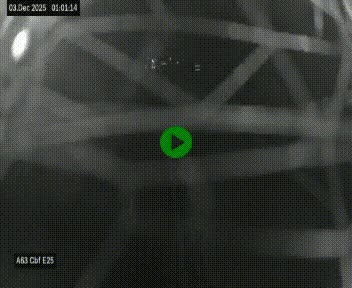 <h2>Webcam autoroute A63 en périphérie de Bordeaux au sud-est de la ville, en provenance du bassin d'Arcachon. Vue orientée vers Bordeaux</h2>