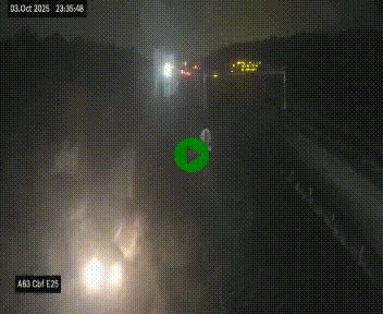 <h2>Webcam autoroute A63 en périphérie de Bordeaux au sud-est de la ville, en provenance du bassin d'Arcachon. Vue orientée vers Bordeaux</h2>