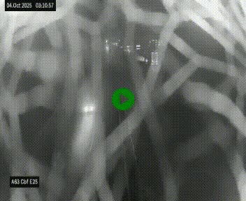 <h2>Webcam autoroute A63 en périphérie de Bordeaux au sud-est de la ville, en provenance du bassin d'Arcachon. Vue orientée vers Bordeaux</h2>