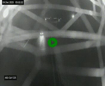 <h2>Webcam autoroute A63 en périphérie de Bordeaux au sud-est de la ville, en provenance du bassin d'Arcachon. Vue orientée vers Bordeaux</h2>