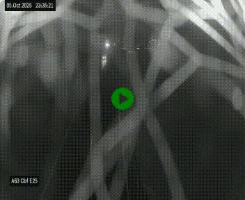 <h2>Webcam autoroute A63 en périphérie de Bordeaux au sud-est de la ville, en provenance du bassin d'Arcachon. Vue orientée vers Bordeaux</h2>