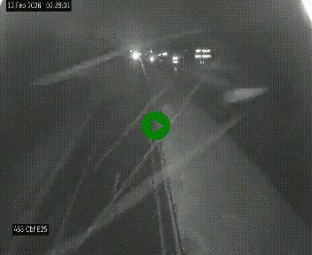 <h2>Webcam autoroute A63 en périphérie de Bordeaux au sud-est de la ville, en provenance du bassin d'Arcachon. Vue orientée vers Bordeaux</h2>