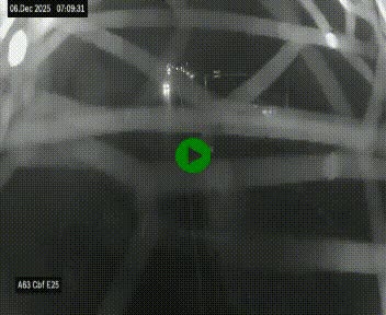 <h2>Webcam autoroute A63 en périphérie de Bordeaux au sud-est de la ville, en provenance du bassin d'Arcachon. Vue orientée vers Bordeaux</h2>