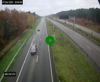 <h2>Webcam autoroute A63 en périphérie de Bordeaux au sud-est de la ville, en provenance du bassin d'Arcachon. Vue orientée vers Bordeaux</h2>