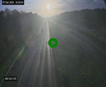 <h2>Webcam autoroute A63 en périphérie de Bordeaux au sud-est de la ville, en provenance du bassin d'Arcachon. Vue orientée vers Bordeaux</h2>