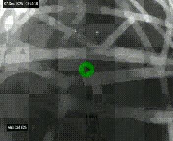 <h2>Webcam autoroute A63 en périphérie de Bordeaux au sud-est de la ville, en provenance du bassin d'Arcachon. Vue orientée vers Bordeaux</h2>