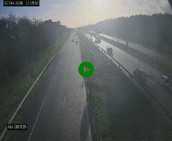 <h2>Webcam autoroute A63 en périphérie de Bordeaux au sud-est de la ville, en provenance du bassin d'Arcachon. Vue orientée vers Bordeaux</h2>