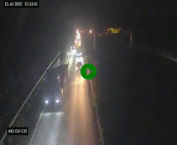 <h2>Webcam autoroute A63 en périphérie de Bordeaux au sud-est de la ville, en provenance du bassin d'Arcachon. Vue orientée vers Bordeaux</h2>