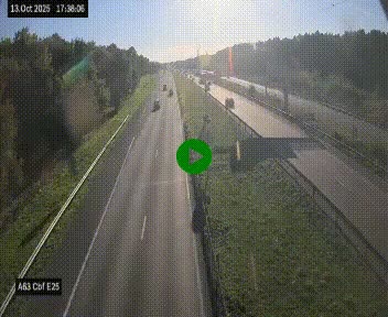<h2>Webcam autoroute A63 en périphérie de Bordeaux au sud-est de la ville, en provenance du bassin d'Arcachon. Vue orientée vers Bordeaux</h2>