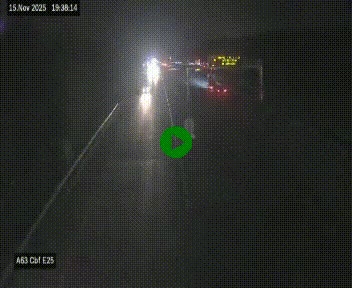 <h2>Webcam autoroute A63 en périphérie de Bordeaux au sud-est de la ville, en provenance du bassin d'Arcachon. Vue orientée vers Bordeaux</h2>