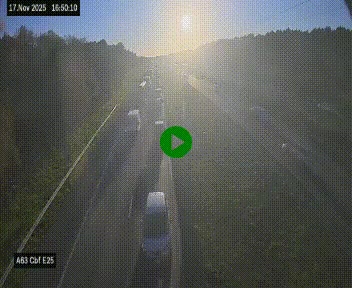 <h2>Webcam autoroute A63 en périphérie de Bordeaux au sud-est de la ville, en provenance du bassin d'Arcachon. Vue orientée vers Bordeaux</h2>