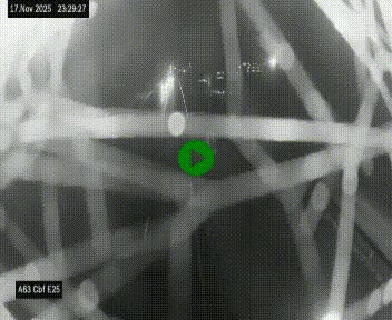 <h2>Webcam autoroute A63 en périphérie de Bordeaux au sud-est de la ville, en provenance du bassin d'Arcachon. Vue orientée vers Bordeaux</h2>