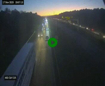 <h2>Webcam autoroute A63 en périphérie de Bordeaux au sud-est de la ville, en provenance du bassin d'Arcachon. Vue orientée vers Bordeaux</h2>