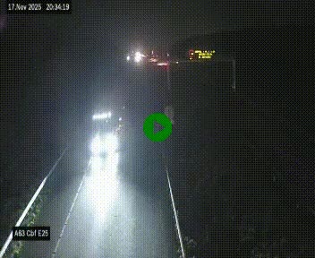 <h2>Webcam autoroute A63 en périphérie de Bordeaux au sud-est de la ville, en provenance du bassin d'Arcachon. Vue orientée vers Bordeaux</h2>