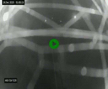 <h2>Webcam autoroute A63 en périphérie de Bordeaux au sud-est de la ville, en provenance du bassin d'Arcachon. Vue orientée vers Bordeaux</h2>