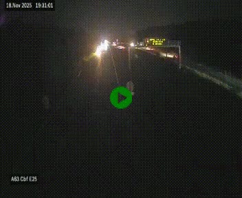 <h2>Webcam autoroute A63 en périphérie de Bordeaux au sud-est de la ville, en provenance du bassin d'Arcachon. Vue orientée vers Bordeaux</h2>