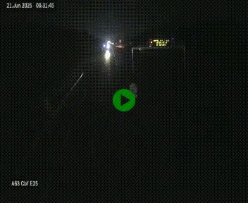 <h2>Webcam autoroute A63 en périphérie de Bordeaux au sud-est de la ville, en provenance du bassin d'Arcachon. Vue orientée vers Bordeaux</h2>