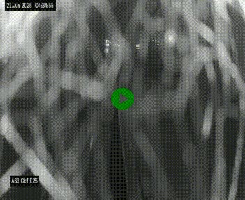 <h2>Webcam autoroute A63 en périphérie de Bordeaux au sud-est de la ville, en provenance du bassin d'Arcachon. Vue orientée vers Bordeaux</h2>