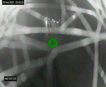 <h2>Webcam autoroute A63 en périphérie de Bordeaux au sud-est de la ville, en provenance du bassin d'Arcachon. Vue orientée vers Bordeaux</h2>