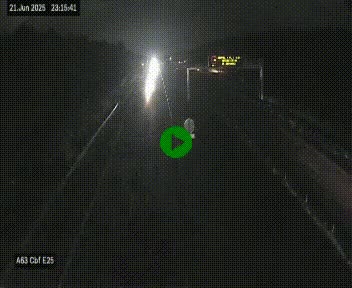 <h2>Webcam autoroute A63 en périphérie de Bordeaux au sud-est de la ville, en provenance du bassin d'Arcachon. Vue orientée vers Bordeaux</h2>