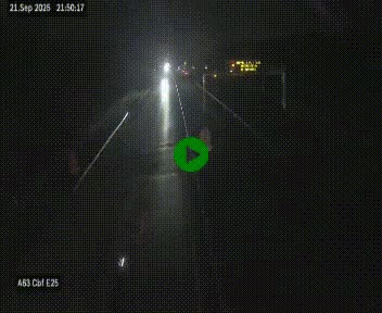 <h2>Webcam autoroute A63 en périphérie de Bordeaux au sud-est de la ville, en provenance du bassin d'Arcachon. Vue orientée vers Bordeaux</h2>
