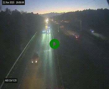 <h2>Webcam autoroute A63 en périphérie de Bordeaux au sud-est de la ville, en provenance du bassin d'Arcachon. Vue orientée vers Bordeaux</h2>
