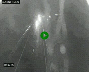 <h2>Webcam autoroute A63 en périphérie de Bordeaux au sud-est de la ville, en provenance du bassin d'Arcachon. Vue orientée vers Bordeaux</h2>