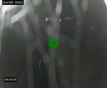 <h2>Webcam autoroute A63 en périphérie de Bordeaux au sud-est de la ville, en provenance du bassin d'Arcachon. Vue orientée vers Bordeaux</h2>