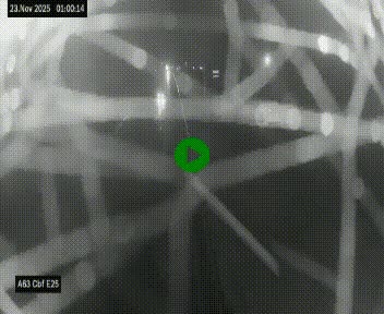 <h2>Webcam autoroute A63 en périphérie de Bordeaux au sud-est de la ville, en provenance du bassin d'Arcachon. Vue orientée vers Bordeaux</h2>