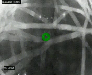 <h2>Webcam autoroute A63 en périphérie de Bordeaux au sud-est de la ville, en provenance du bassin d'Arcachon. Vue orientée vers Bordeaux</h2>