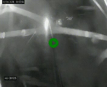 Webcam autoroute A63 en périphérie de Bordeaux au sud-est de la ville, en provenance du bassin d'Arcachon. Vue orientée vers Bordeaux