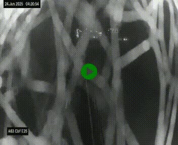 <h2>Webcam autoroute A63 en périphérie de Bordeaux au sud-est de la ville, en provenance du bassin d'Arcachon. Vue orientée vers Bordeaux</h2>