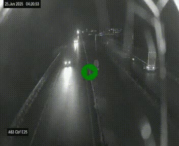 <h2>Webcam autoroute A63 en périphérie de Bordeaux au sud-est de la ville, en provenance du bassin d'Arcachon. Vue orientée vers Bordeaux</h2>