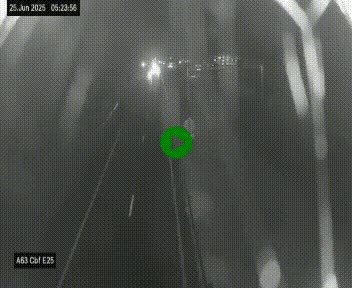 <h2>Webcam autoroute A63 en périphérie de Bordeaux au sud-est de la ville, en provenance du bassin d'Arcachon. Vue orientée vers Bordeaux</h2>